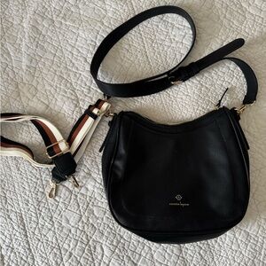 Nanette Lepore Crossbody Crescent Bag with two straps